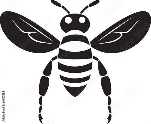 Monochrome Stinging Tail and Stingers Eyes of the Winged Guardian Iconic Minimalism