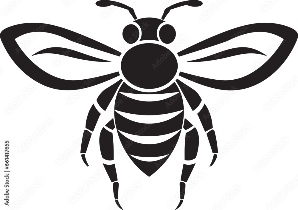 Hornets Stingers in Vector Form Abstract Stinging Artistry in Black Hornets Stingers in Vector Form Abstract Stinging Artistry in Black