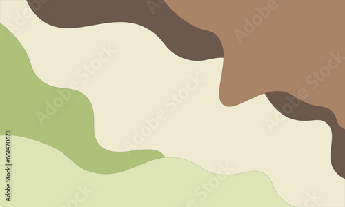 illustration of a brown background with a dog
