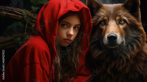 children's fairy tales little red riding hood © HN Works