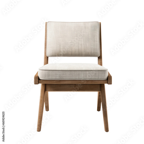 Modern chair isolated on white background