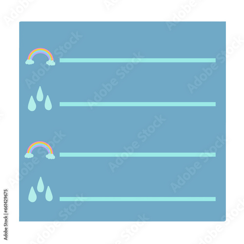 set of three banners with a banner