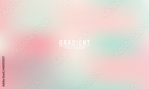 Blurred gradient background. Abstract gradient mesh colorful background. © Renny