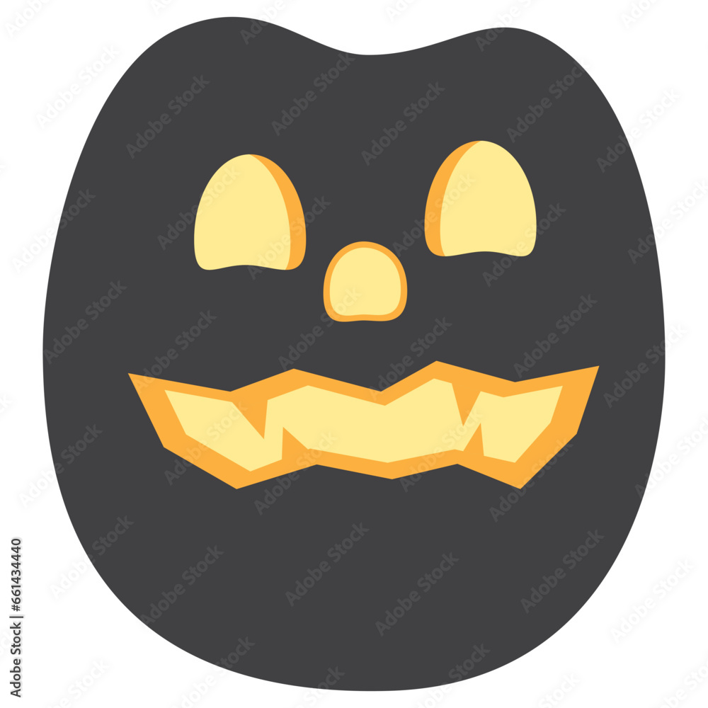 halloween pumpkin face illustration halloween pumpkin face illustration