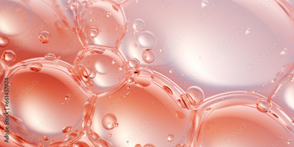 A Close-up of a clear liquid cosmetic product A Close-up of a clear liquid cosmetic product