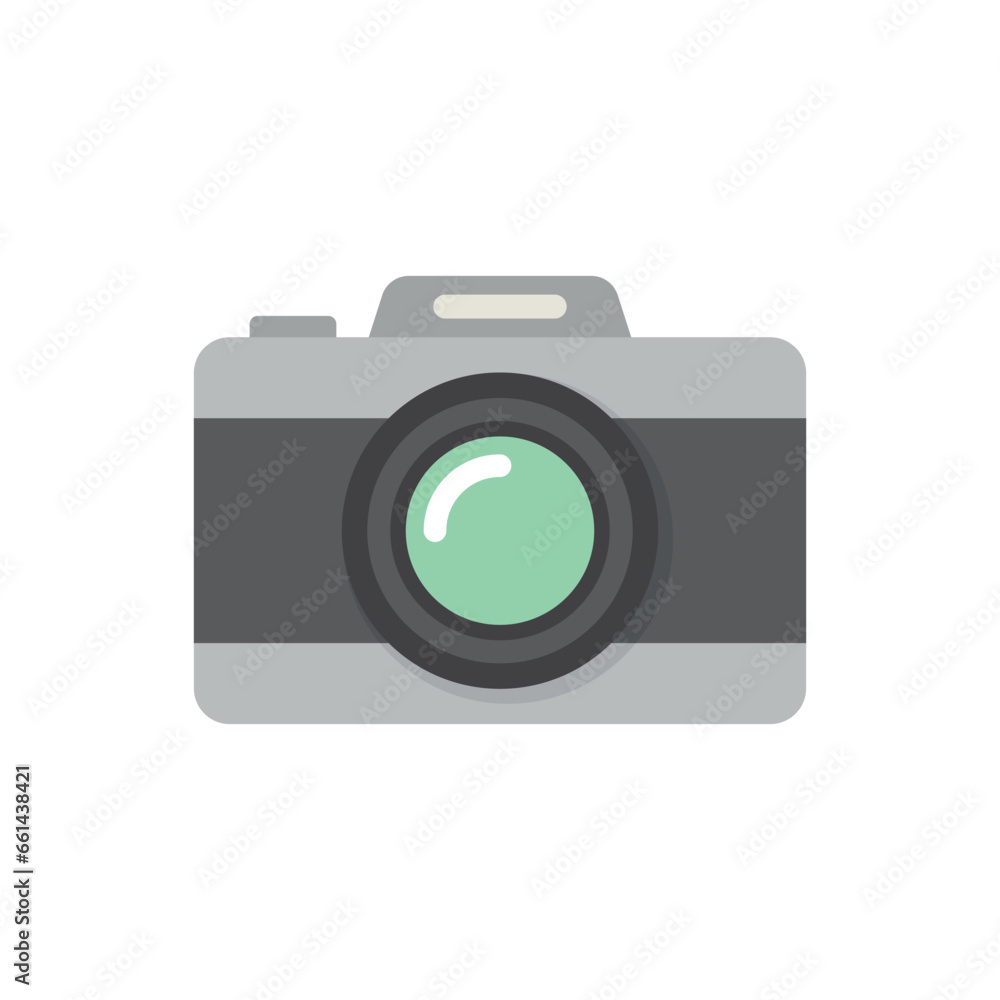 Camera icon in flat style. Photography vector illustration on isolated background. Photo sign business concept. Camera icon in flat style. Photography vector illustration on isolated background. Photo sign business concept.