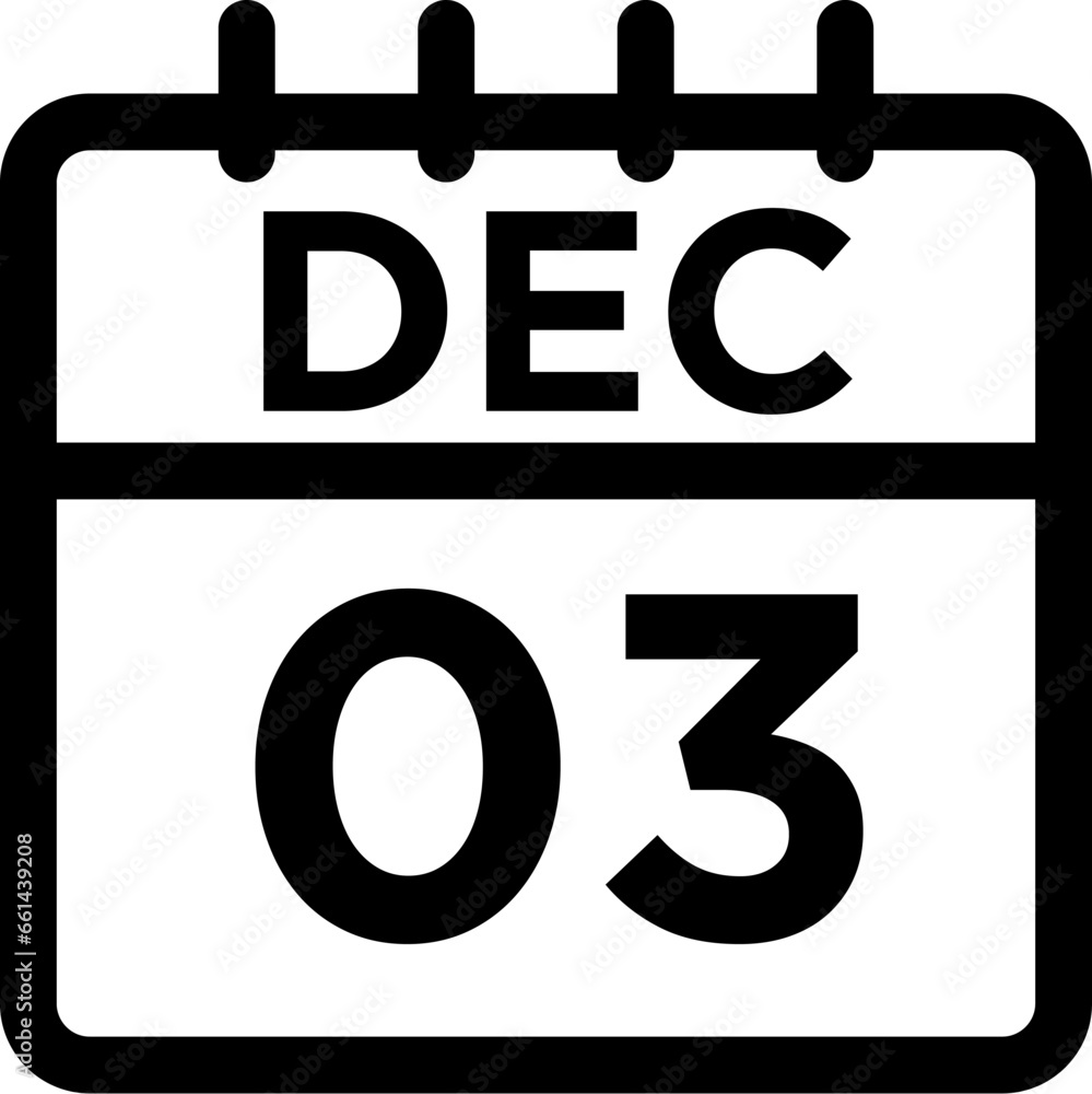 12- December - 04 Line Black Icon pictogram symbol visual illustration 12- December - 04 Line Black Icon pictogram symbol visual illustration
