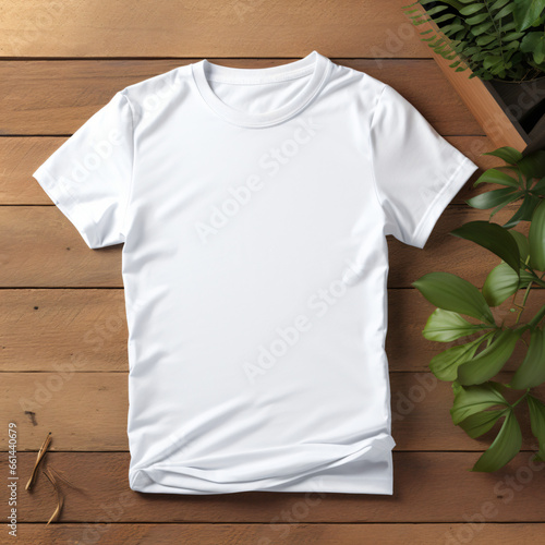 White T-Shirt Mockup