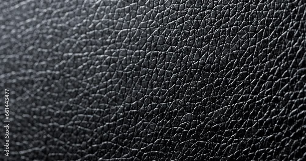 Black leather texture close up. Black leather texture close up.