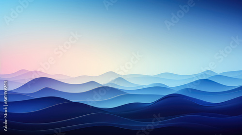 Abstract curved wave background , luxury simple color and elegant background © Atchariya63