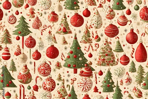christmas seamless pattern