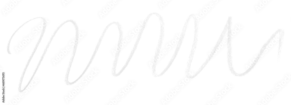 Obraz premium white pencil strokes isolated on transparent background