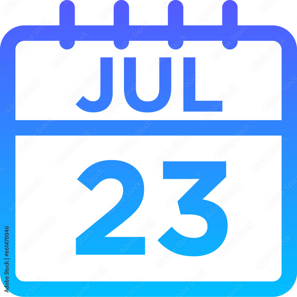 07-July - 23 Line Gradient Icon pictogram symbol visual illustration 07-July - 23 Line Gradient Icon pictogram symbol visual illustration