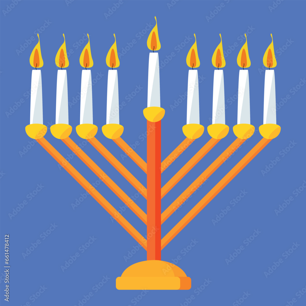 Happy Hanukkah Vector background with blend Happy Hanukkah Vector background with blend