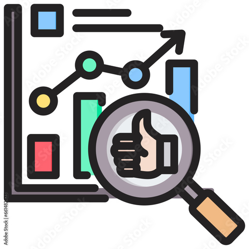 Accountability Outline Color Icon