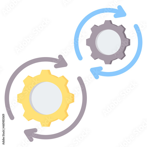 Automation Flat Icon