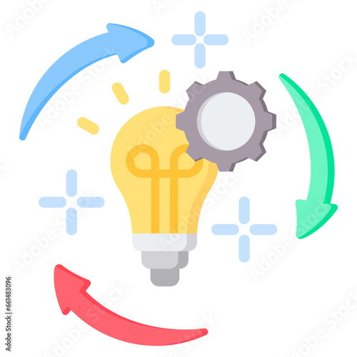 Innovation Flat Icon