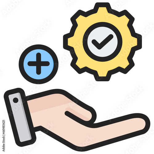 Wallpaper Mural Decision Making Outline Color Icon Torontodigital.ca