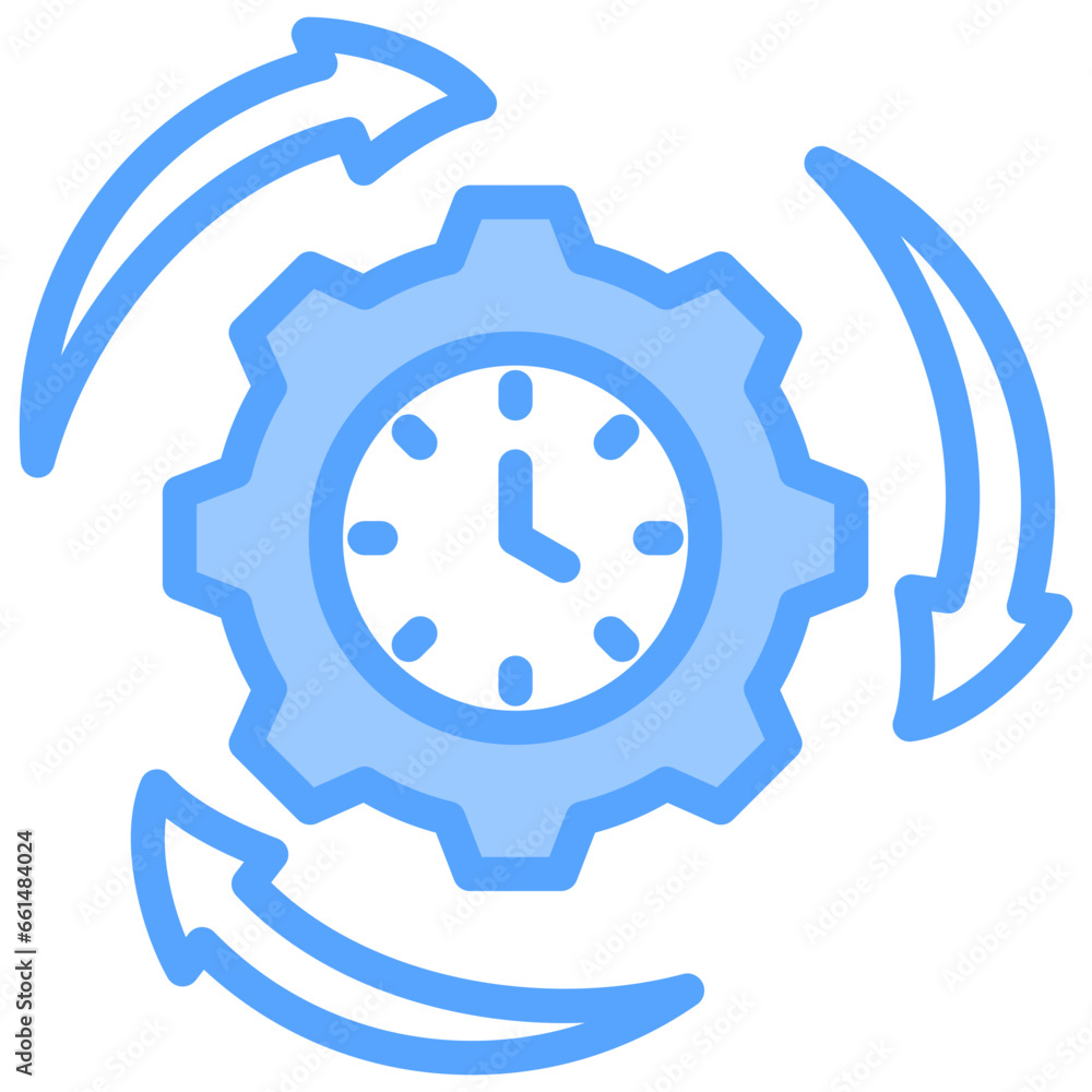 Consistency Blue Icon Consistency Blue Icon
