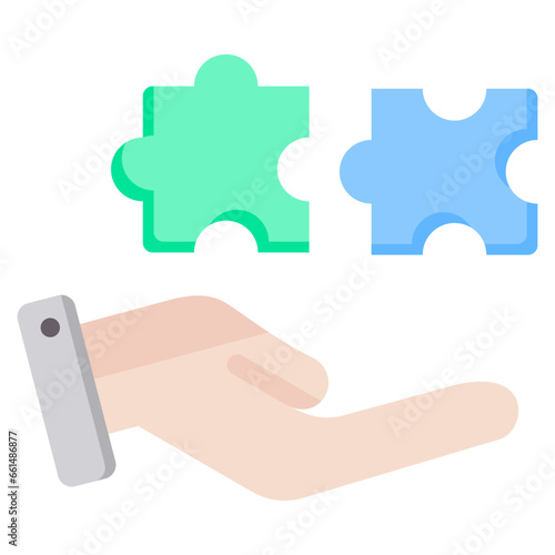 Contributing Flat Icon