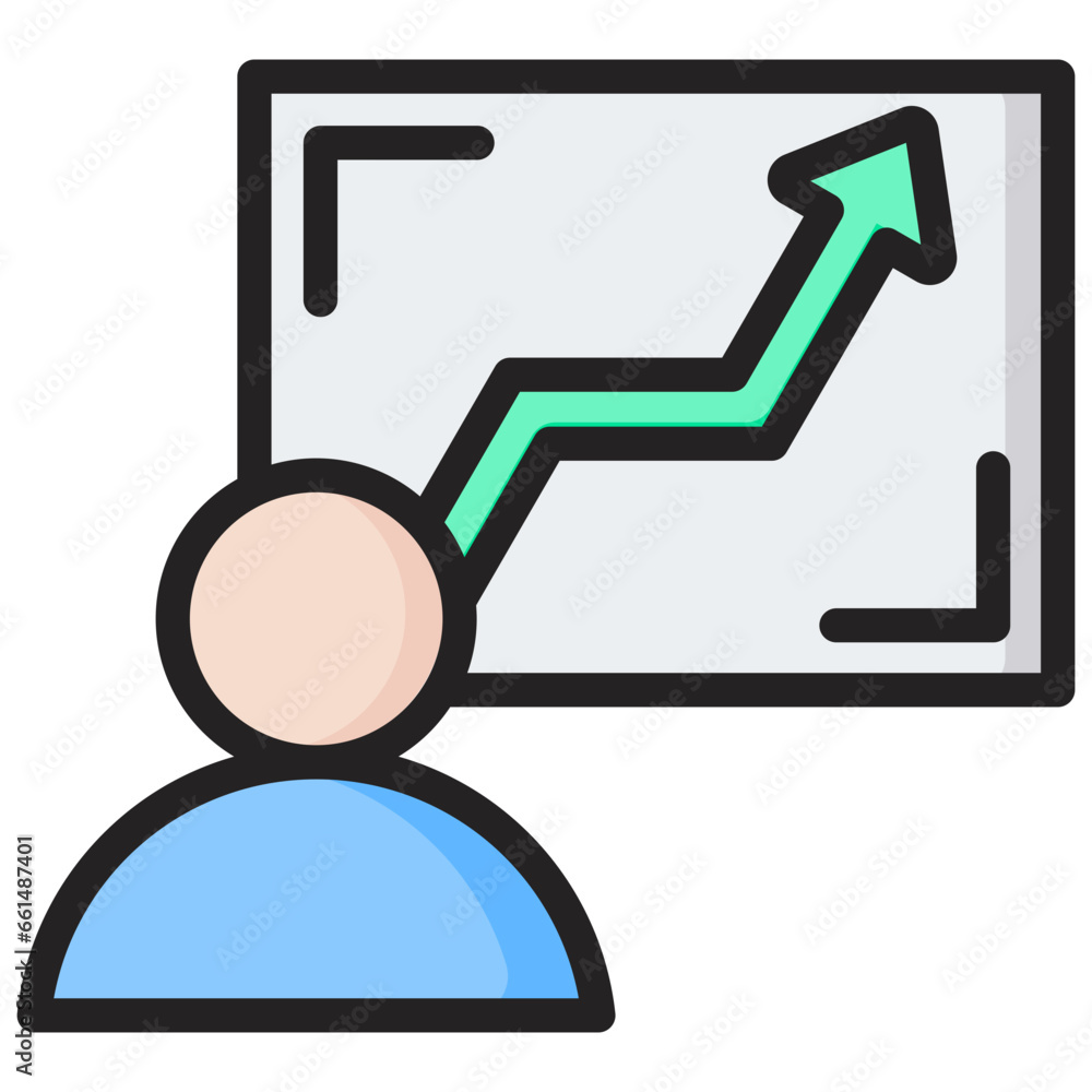 Prospective Outline Color Icon Prospective Outline Color Icon