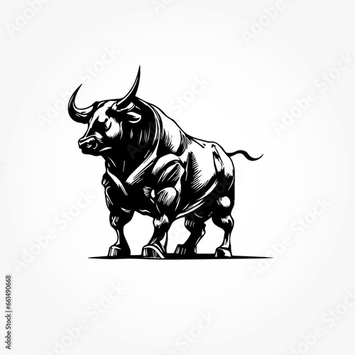 bull vector © Daria