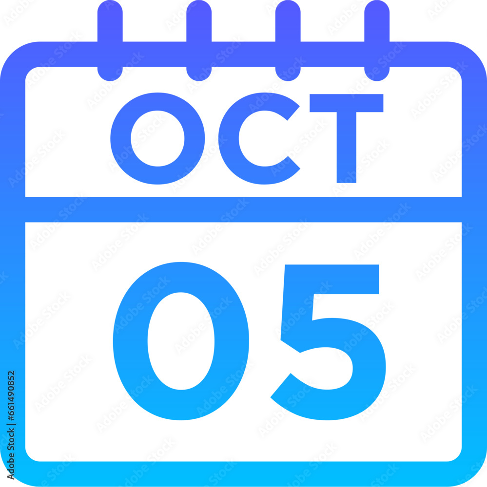 10- October - 05 Line Gradient Icon pictogram symbol visual illustration 10- October - 05 Line Gradient Icon pictogram symbol visual illustration