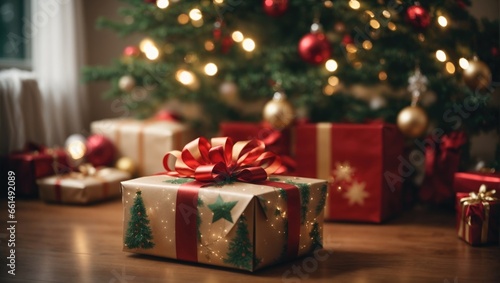 Christmas Tree decoration Christmas gift box