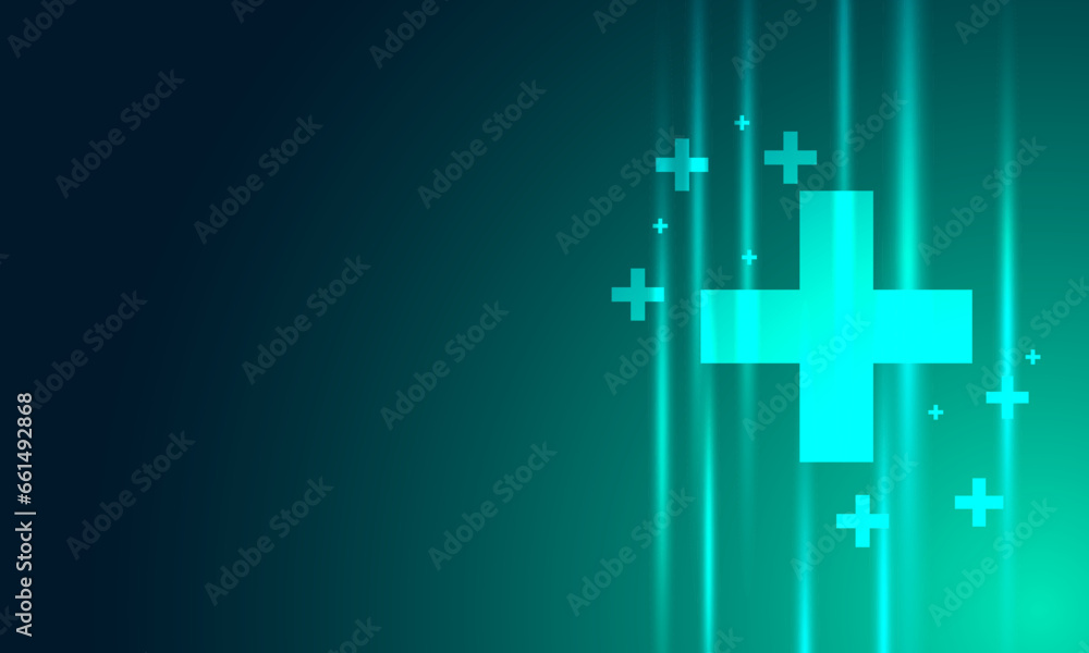 Fototapeta premium health care medical innovation technology concept 