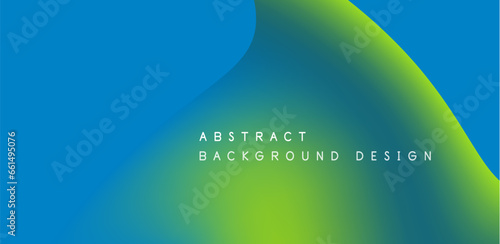 Abstract vector backdrop with fluid, geometric elements. Harmonious blend of form and color, evoking dynamic and captivating visual landscape for wallpaper, banner, background, landing page