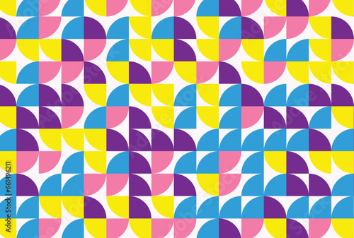 vector geometric groovy pattern design geometric mosaic pattern