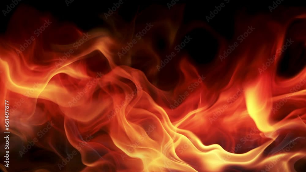 red orange flame digital cg motion background loop isolated on black red orange flame digital cg motion background loop isolated on black
