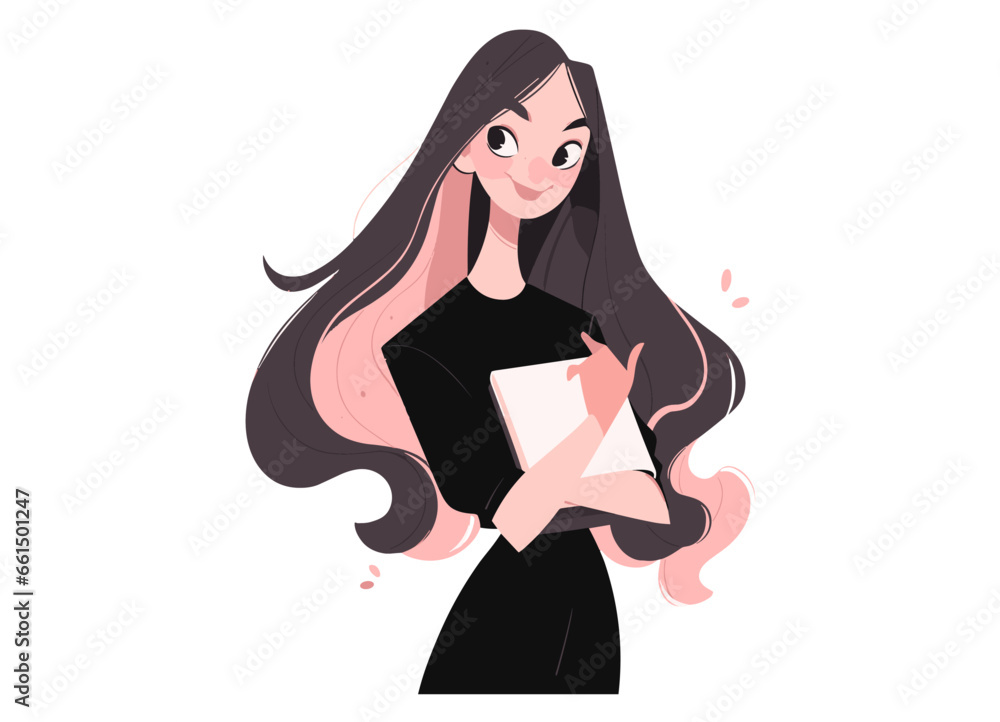 Female teacher teaching students at school Female teacher teaching students at school
