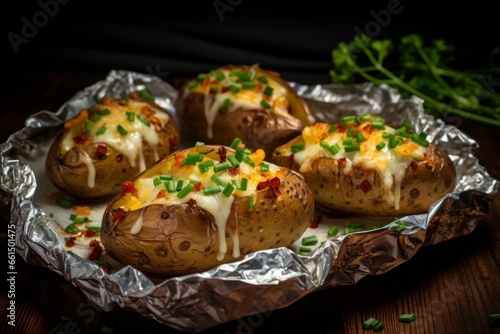 Baked potatoes best. This is symbolic of the culinary arts. Generate Ai