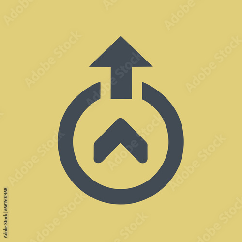 arrow sign icon