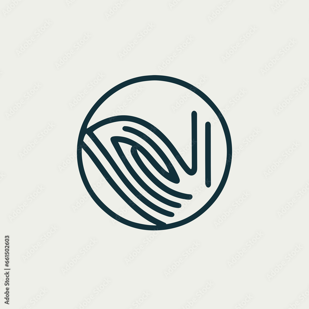 Naklejka premium abstract icon