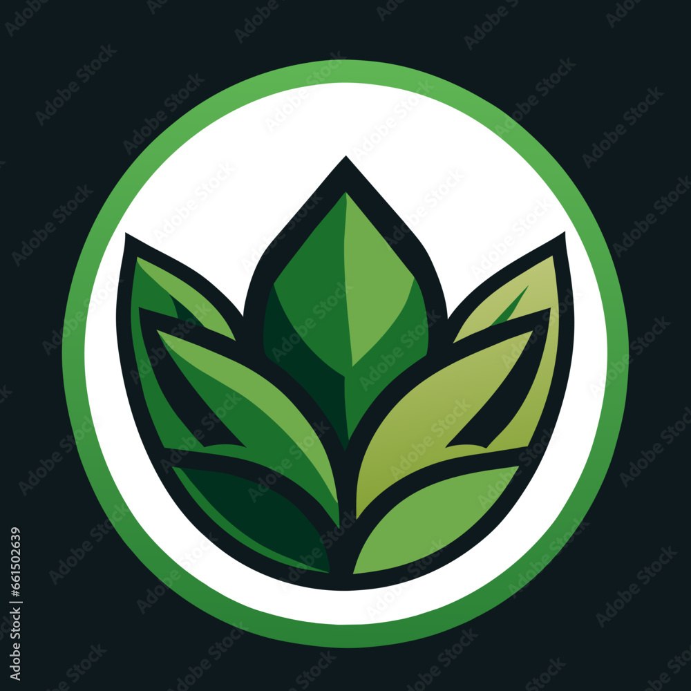 green leaf icon green leaf icon