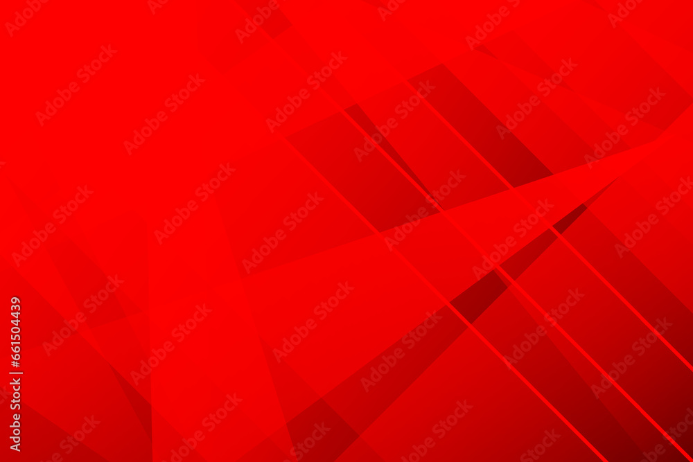 red color geometric modern background design