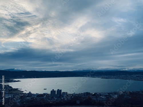 Suwa Lake, Nagano, Japan