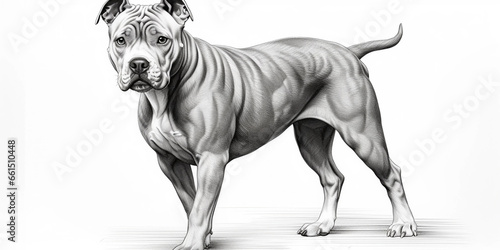 Dogo Canario Sketch