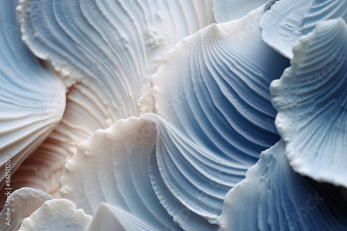 Surface of a seashell