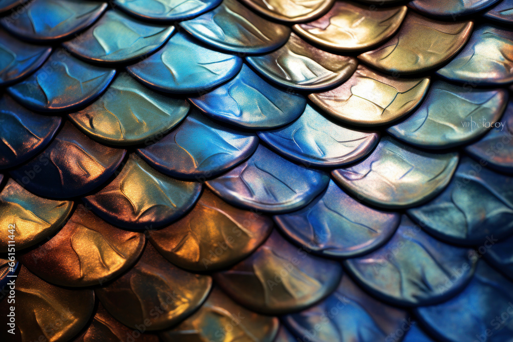 Scales close up Scales close up