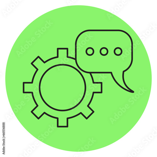 chat and comunication icon