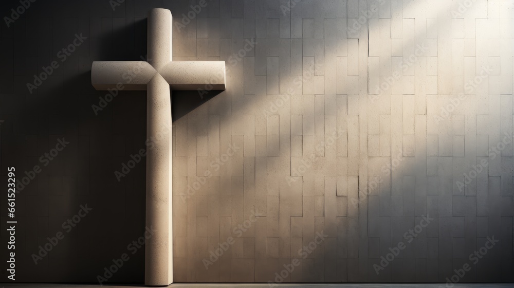Naklejka premium modernist cross design