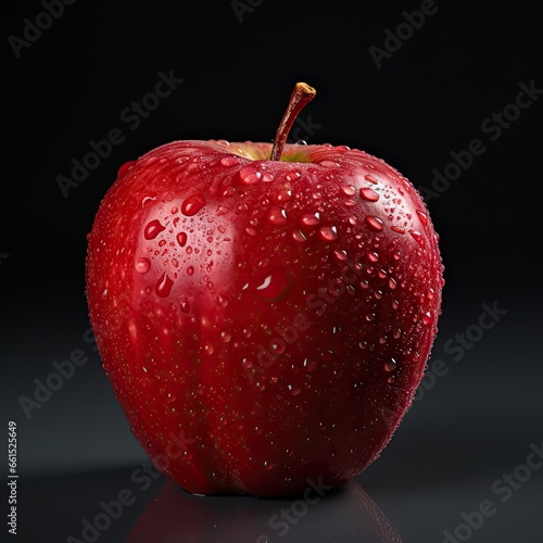 Apple is an auspicious fruit in Asia. Created by AI photo