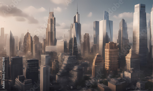 Modern Urban Dreams  Skylines and Architectural Marvels  Generative AI