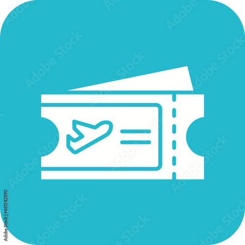 Flight Ticket Icon