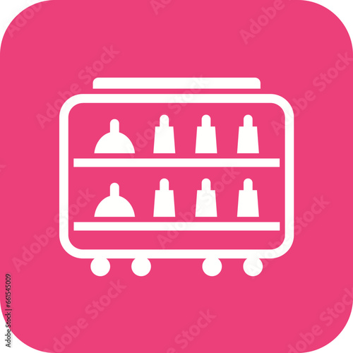 Airplane Food Trolley Icon