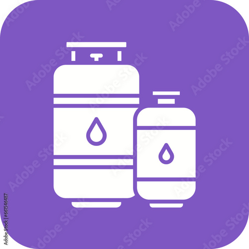 Gas Cylinders Icon