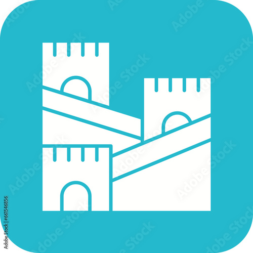 Great Wall of China Icon